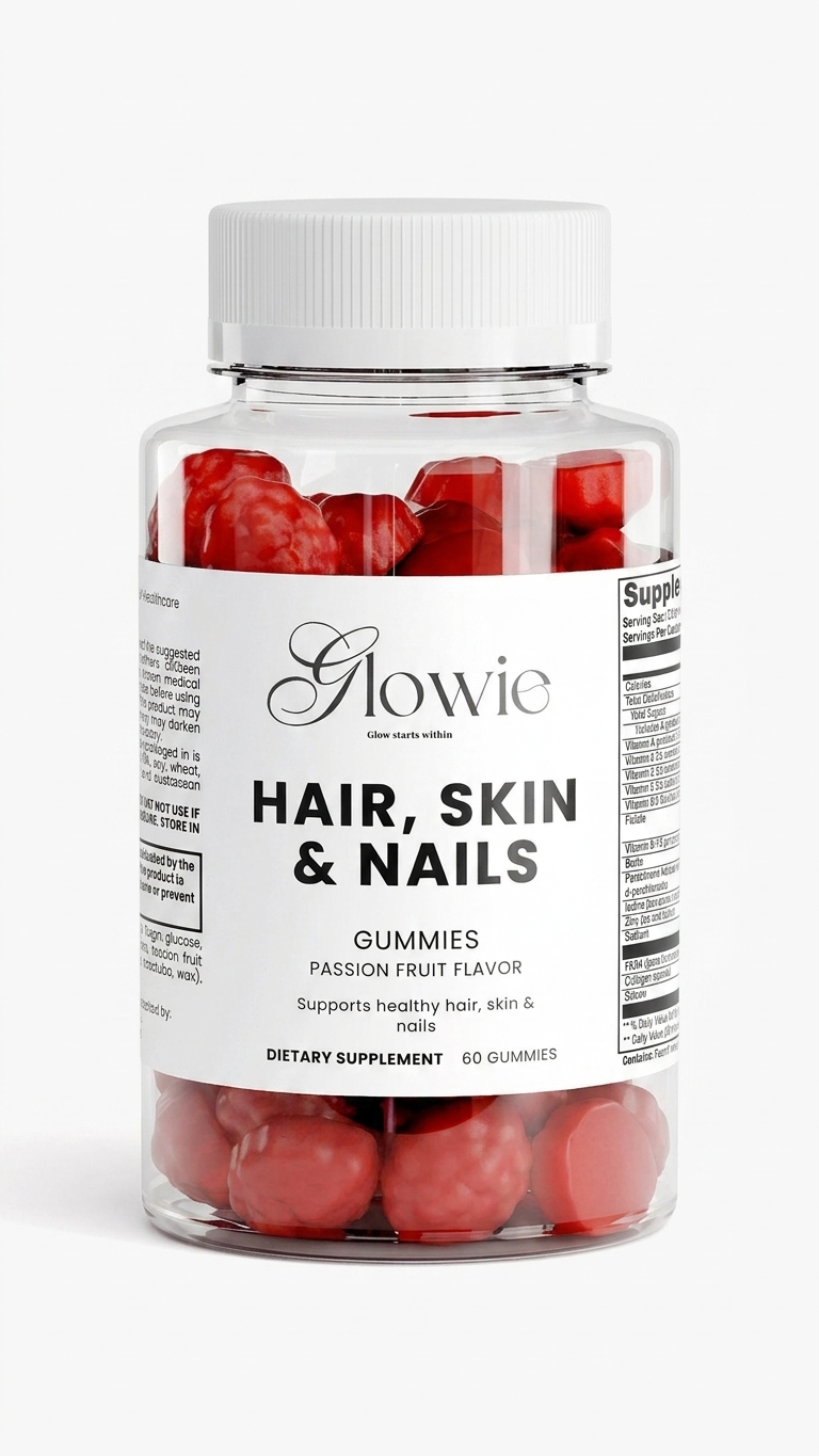 Glowie 3-in-1 Beauty Gummies